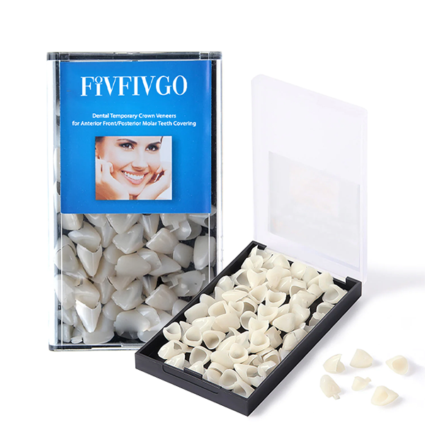 Fivfivgo™ Dental Temporary Crown Veneers for Anterior Front/Posterior Molar Teeth Covering