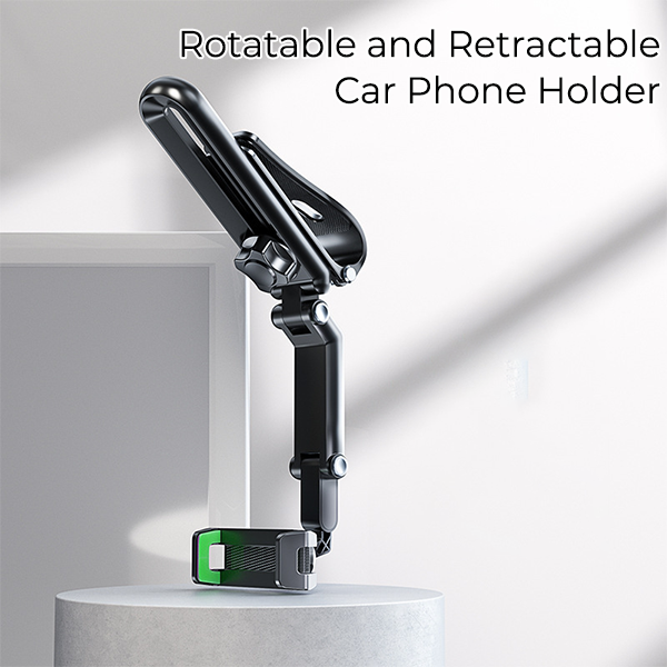 Rotatable and Retractable Car Phone Holder