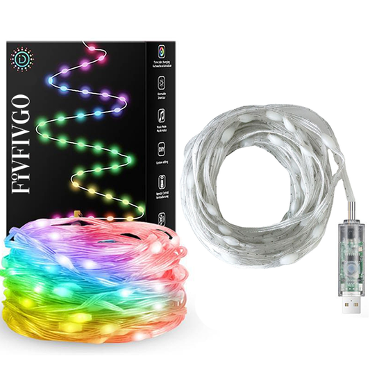Fivfivgo™ 2023 DIY Lumière d'ambiance festive