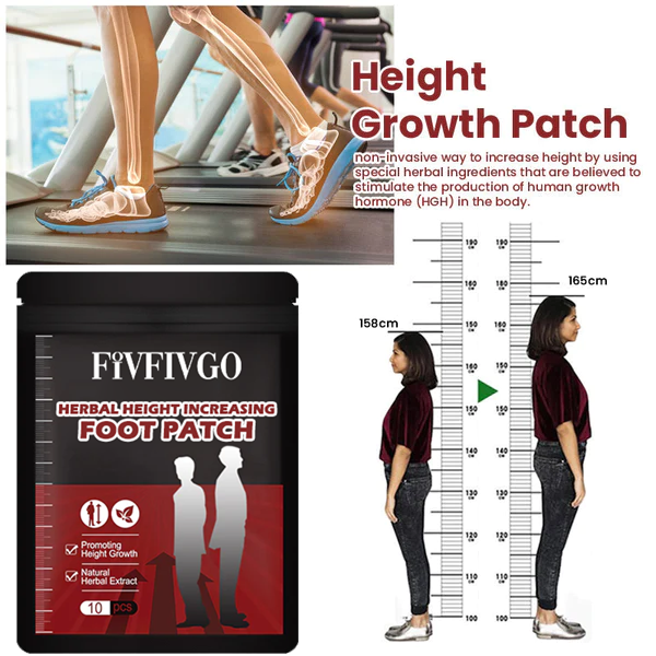 Fivfivgo™ Herbal Height Increasing Foot Patch