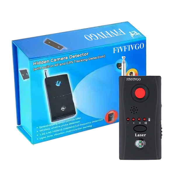 Fivfivgo™-Detektor für versteckte Kameras (mit integrierter HF- und GPS-Tracking-Erkennung)