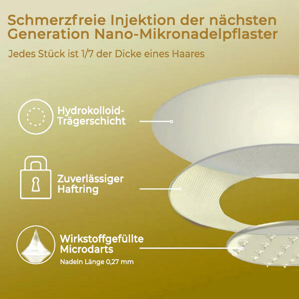 Fivfivgo® Botox-Bienengift-Mikronadelpflaster (schmerzfreie, lang anhaltende Behandlung von hartnäckigen Falten und Hautproblemen)