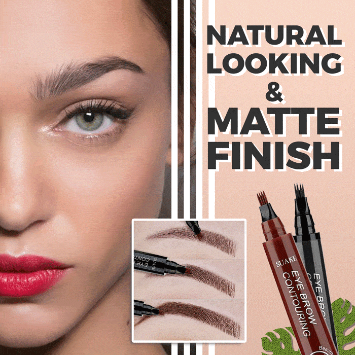 Realistic 4 Points Eyebrow Pen