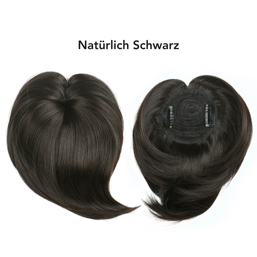 Natürlicher Clip-In Haare Topper