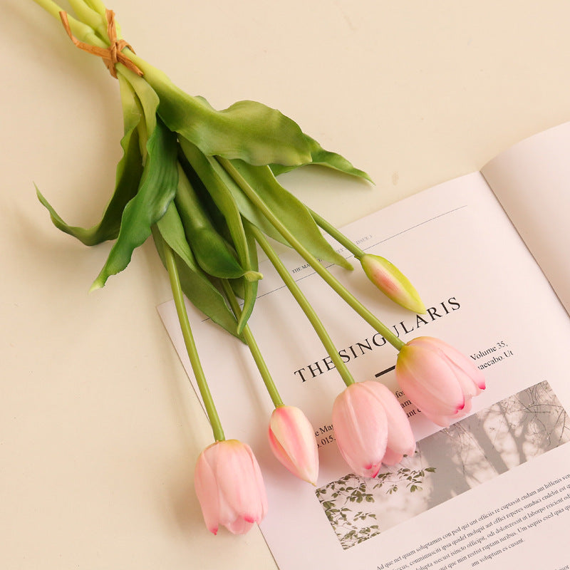 Faux Tulip Bouquet