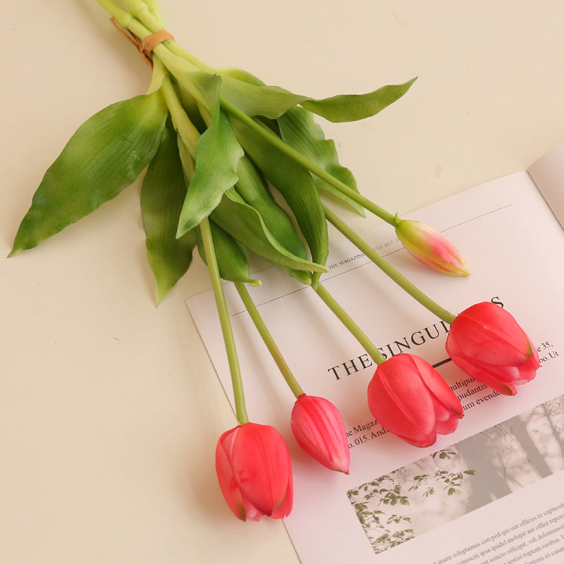 Faux Tulip Bouquet