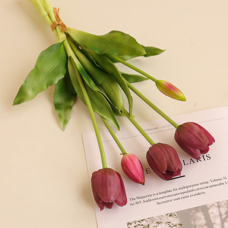 Faux Tulip Bouquet