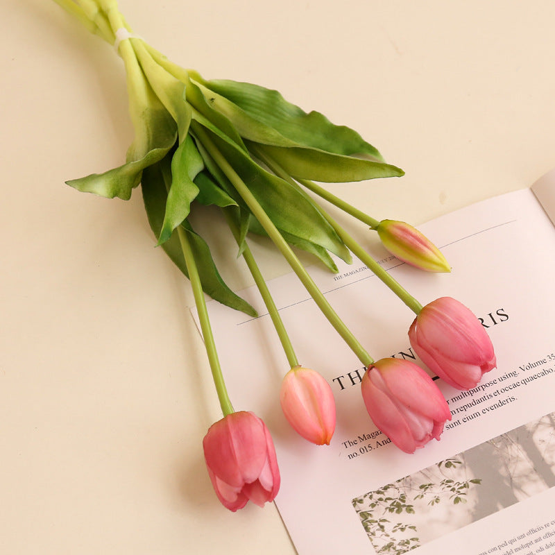 Faux Tulip Bouquet