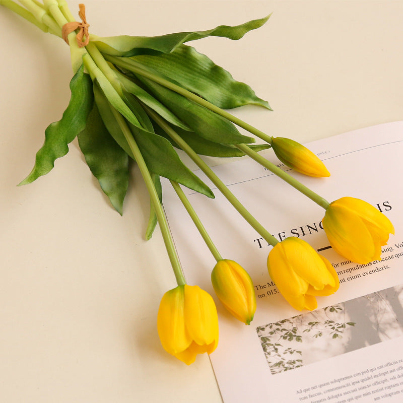 Faux Tulip Bouquet