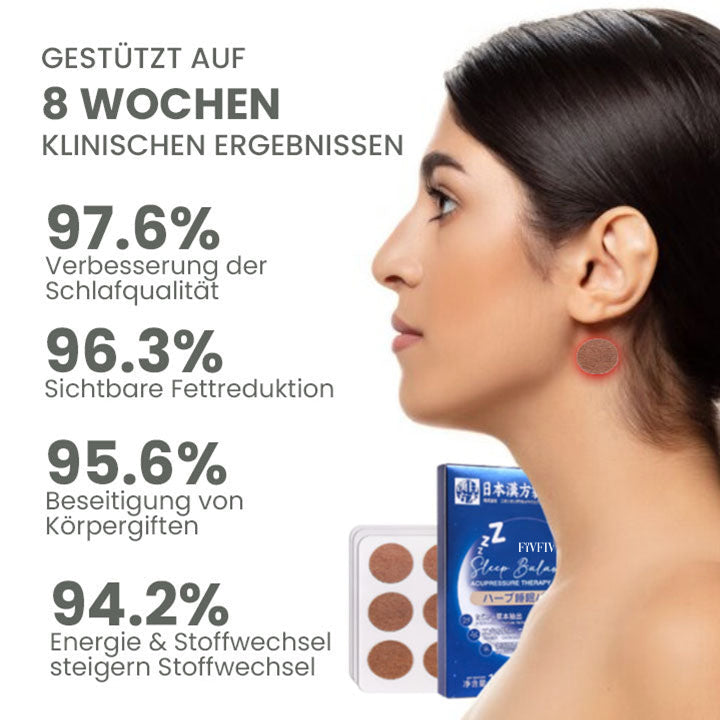 Fivfivgo™ Japan Schlaf-Balance Akupressur-Therapie-Ähren-Samen