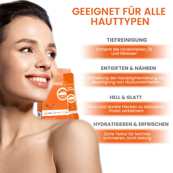 Fivfivgo™ Karotte Porenreinigende Blasenmaske