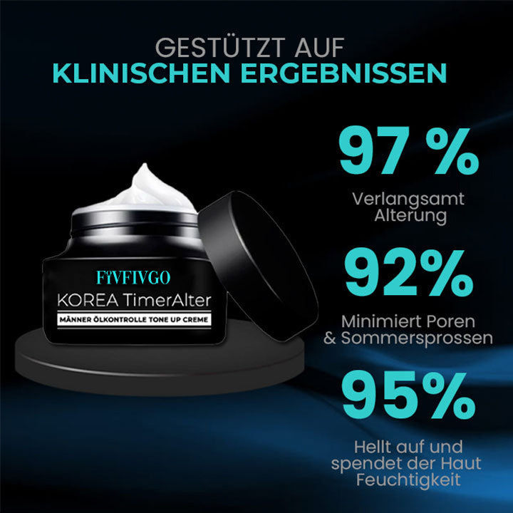 Fivfivgo™ Korea TimerAlter Männer Ölkontrolle Tone Up Creme
