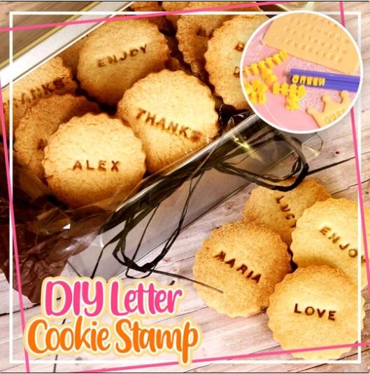 DIY Alphabet Cookie Stamp