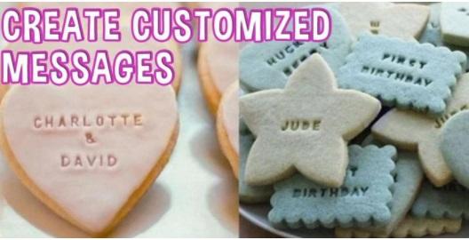 DIY Alphabet Cookie Stamp
