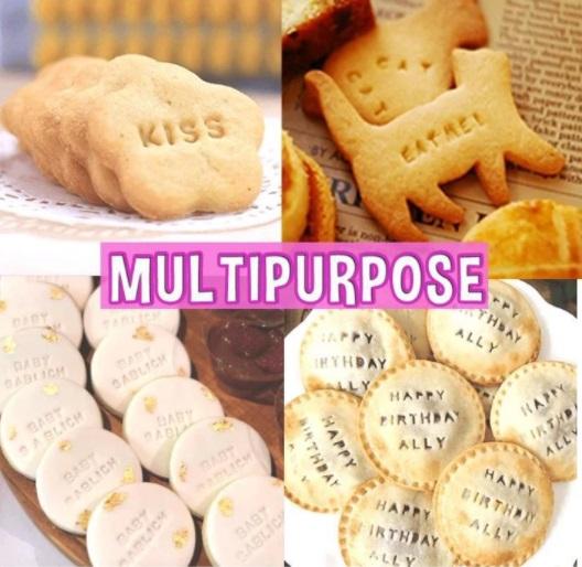 DIY Alphabet Cookie Stamp