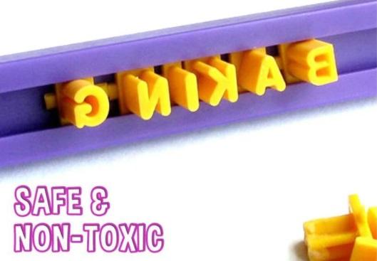 DIY Alphabet Cookie Stamp