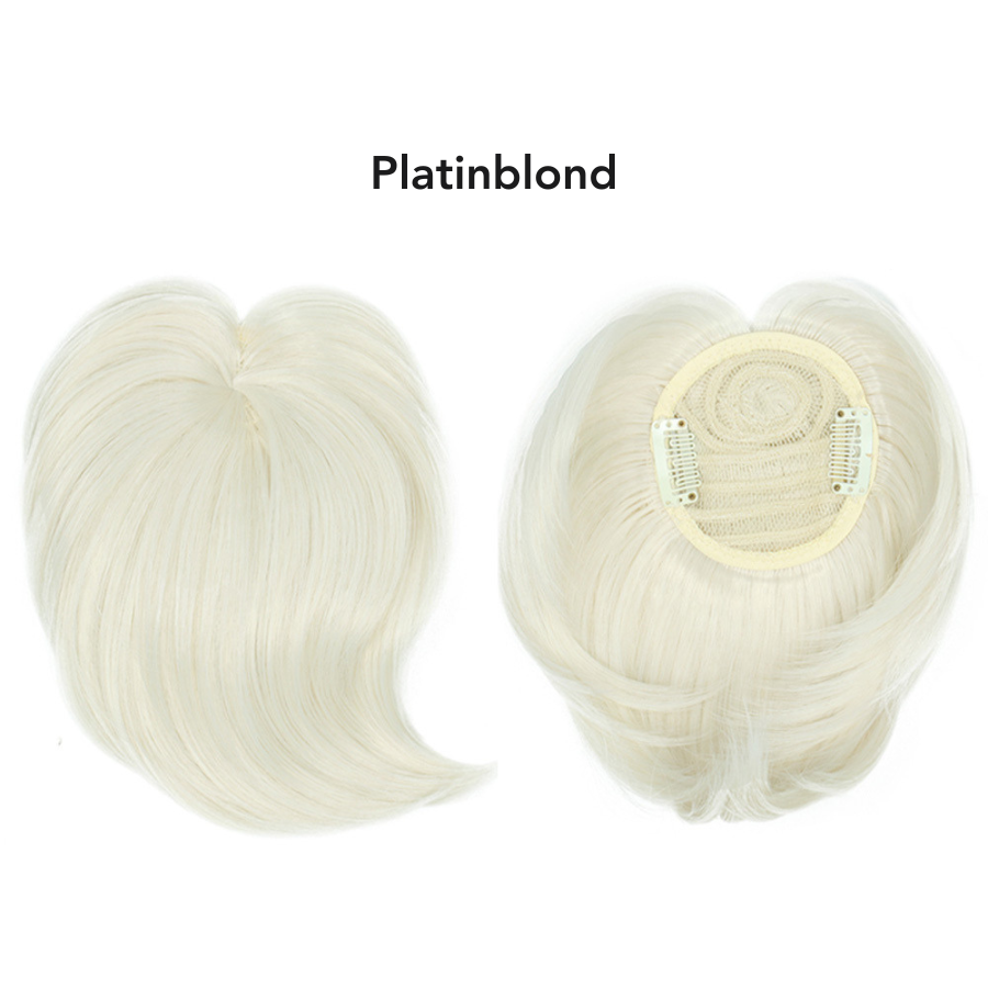 Natürlicher Clip-In Haare Topper