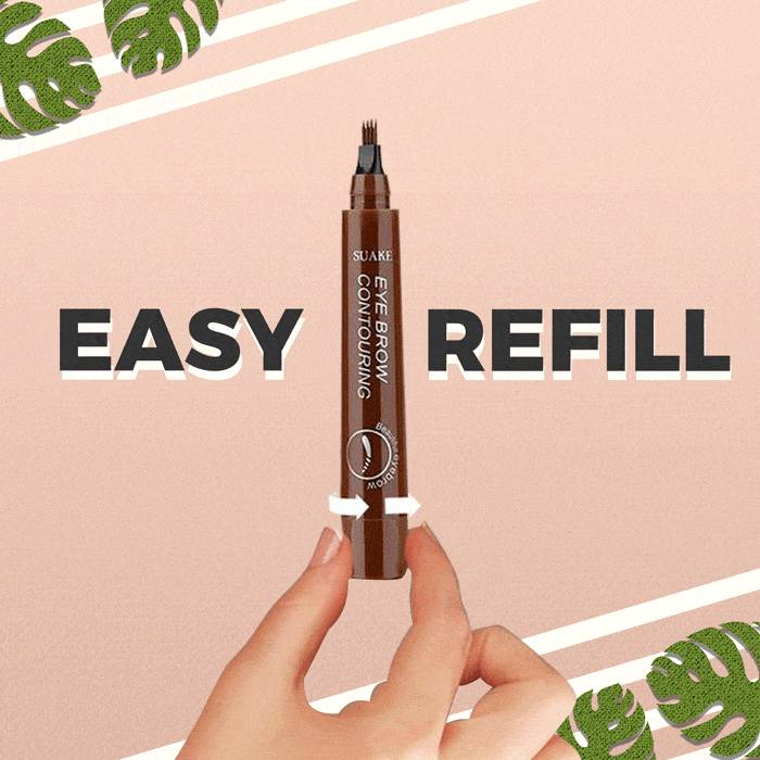 Realistic 4 Points Eyebrow Pen