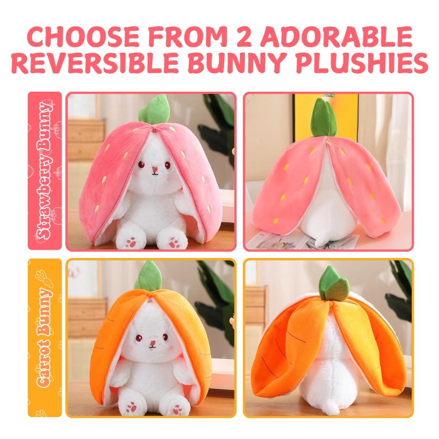Reversible Bunny Plushie