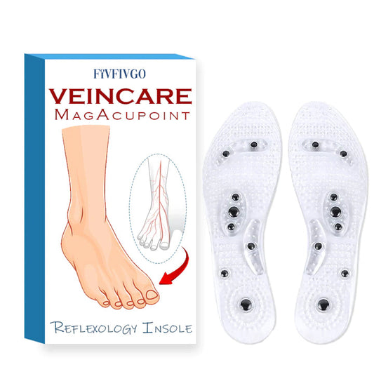 Fivfivgo™ VeinCare MagAcupoint Reflexologie-Einlegesohle