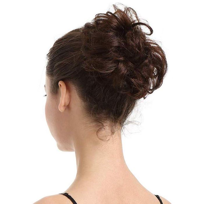 Realistic Messy Hair Bun Hair Accessories Every Day And Night 