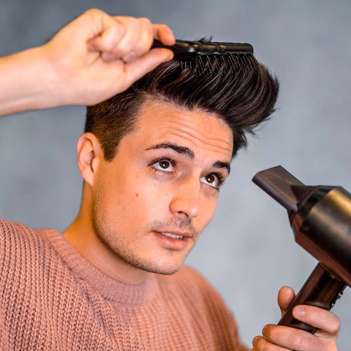 Men Easy Hairstyling Brush Hair Combs Every Day And Night 