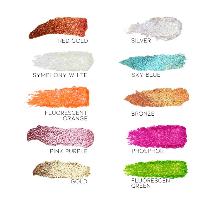 SuperSpark Glitter Jelly Gel Make-up Every Day And Night 