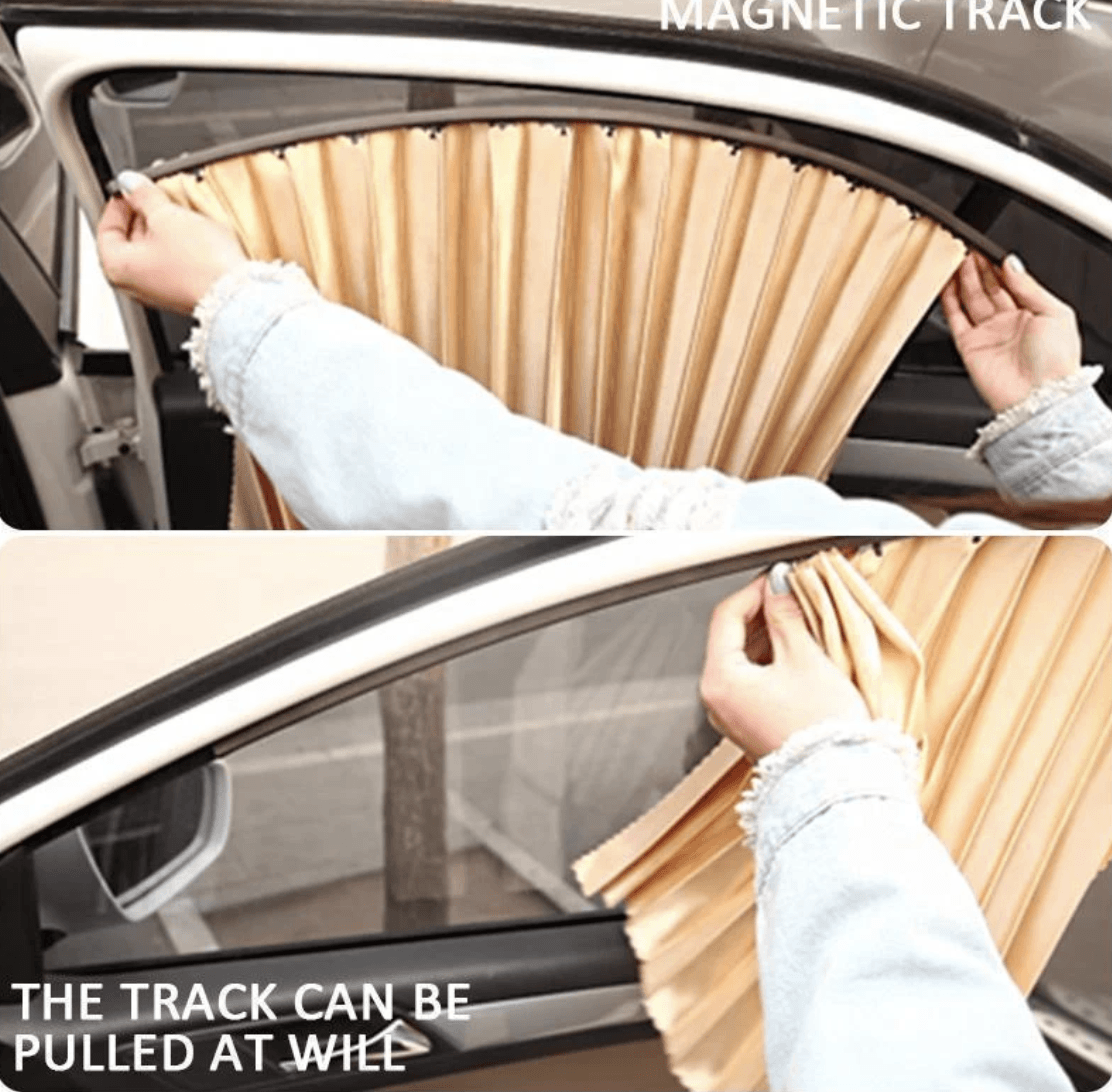 Magnetic Car Sunshade Curtains