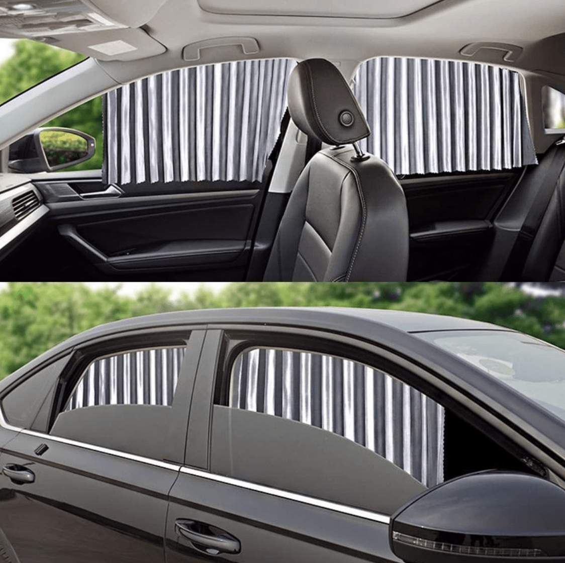 Magnetic Car Sunshade Curtains