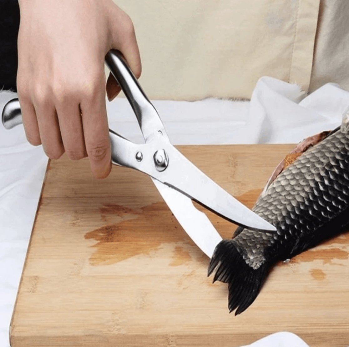 All in One Stainless Kitchen Scissors