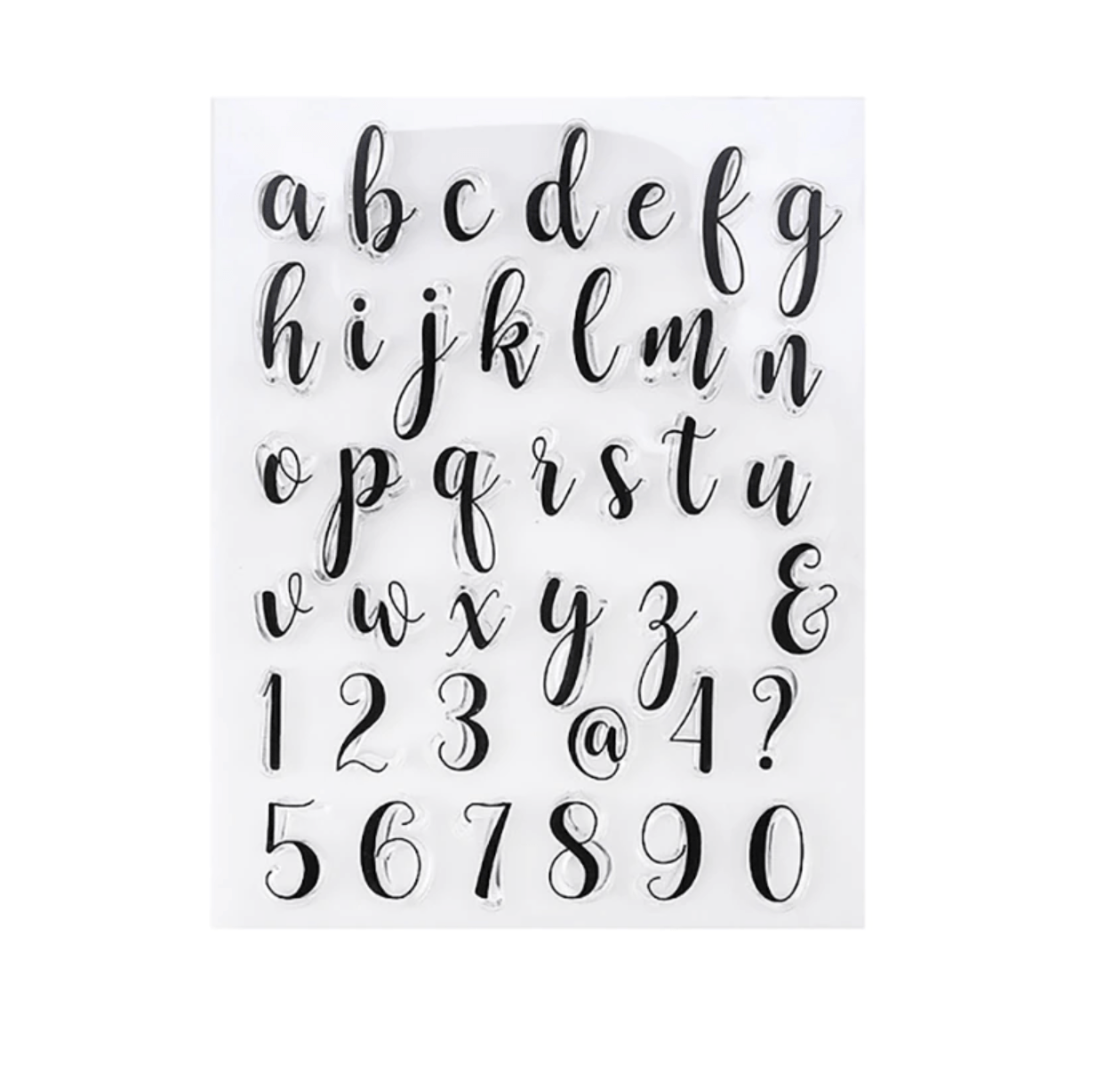 Alphabet Fondant Stamping Tool