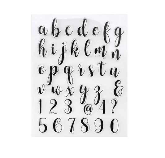 Alphabet Fondant Stamping Tool