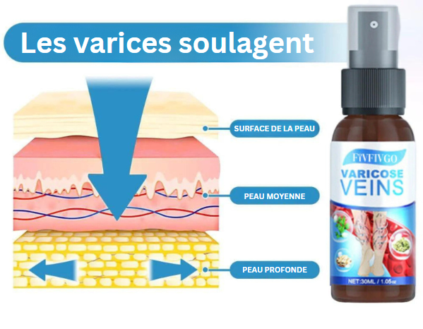 Fivfivgo™ Spray contre les varices
