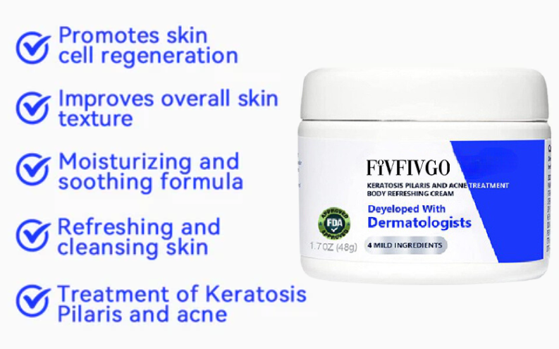 Fivfivgo™ Cheratosi Pilaris & Acne trattamento corpo rinfrescante crema