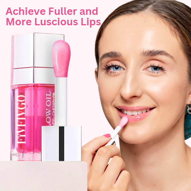 Fivfivgo™ 12 STUNDEN Sofortige Lippenaufpolsterung & Volleres feuchtigkeitsspendendes Glow-Öl