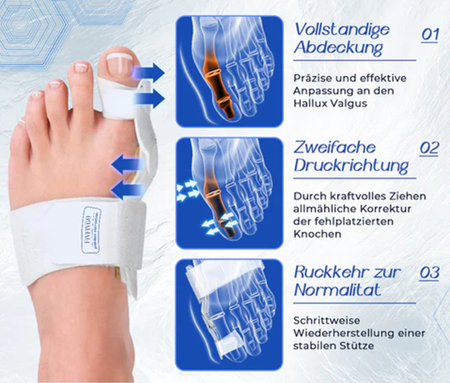 Fivfivgo™ Hallux-Valgus-Korrekturhilfe