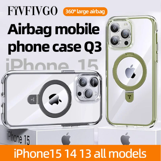 Fivfivgo™ High-Tech Airbag Phone Case - Multi-Function Anti-Shock Phone Case
