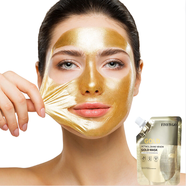 Fivfivgo™ Retinol-Schlangengift-Peptid-Goldmaske