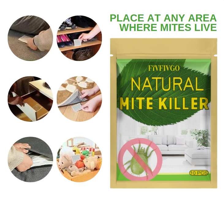 Fivfivgo™ Naturel Tueurs d'acariens