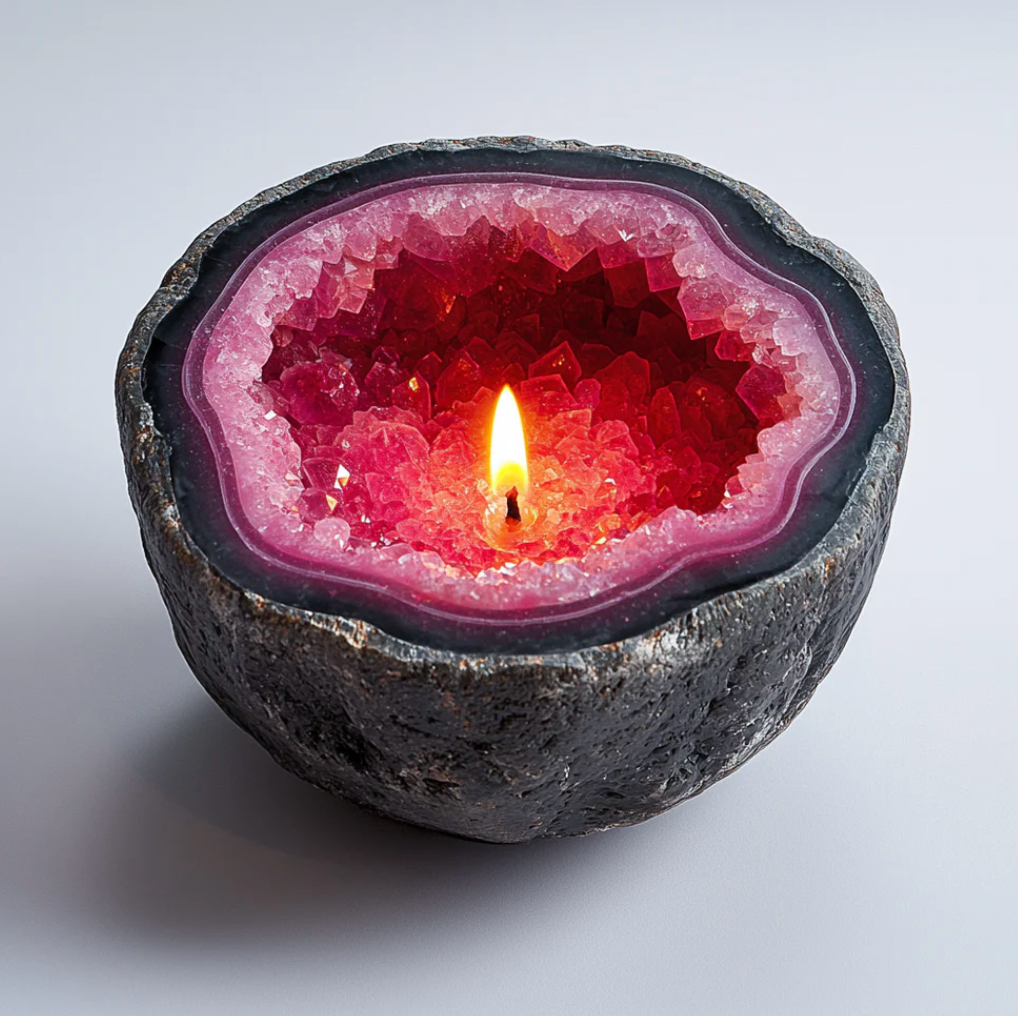 🟩 Last Day: 47%OFF the 2025 New Aura Crystal Candle!