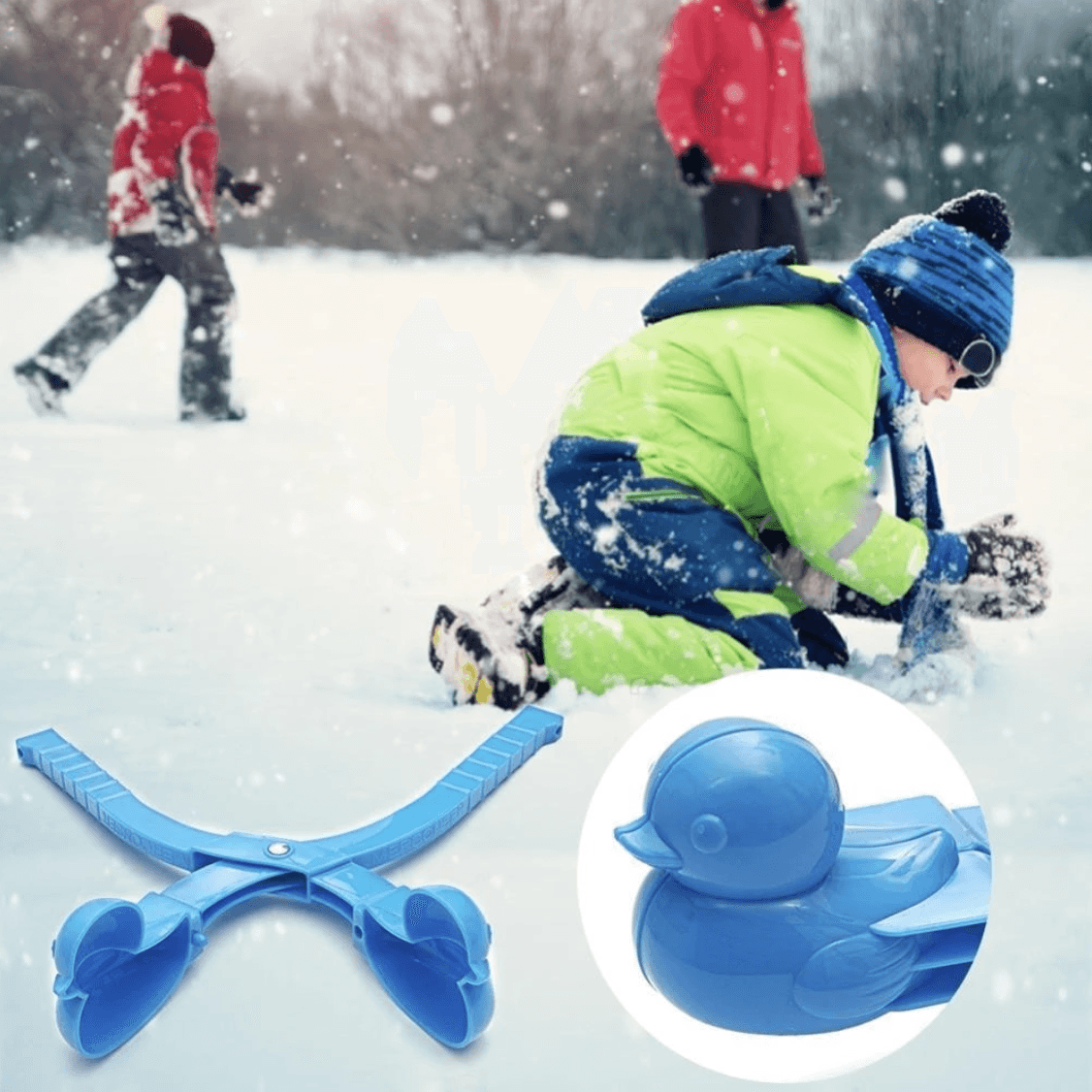 Adorable Snow Duck Clip