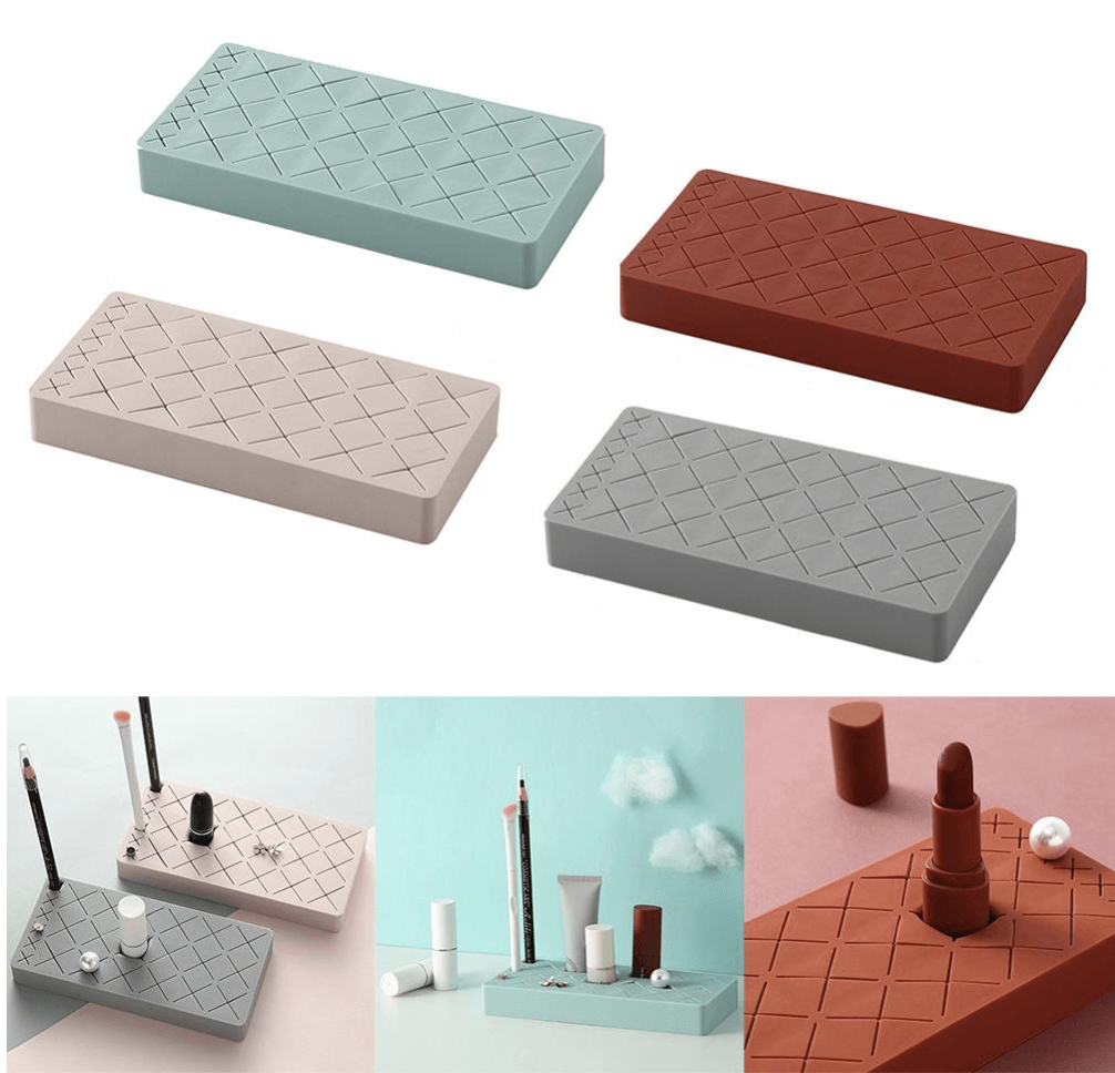 Silicone Lipstick Storage Grid