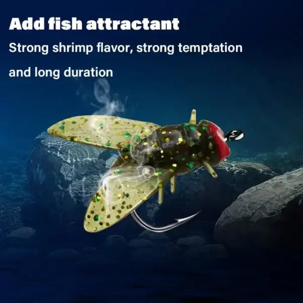 🐟Simulation Fly Fishing Lure Hook🎣