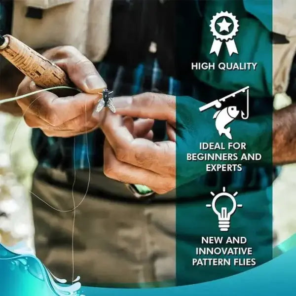 🐟Simulation Fly Fishing Lure Hook🎣