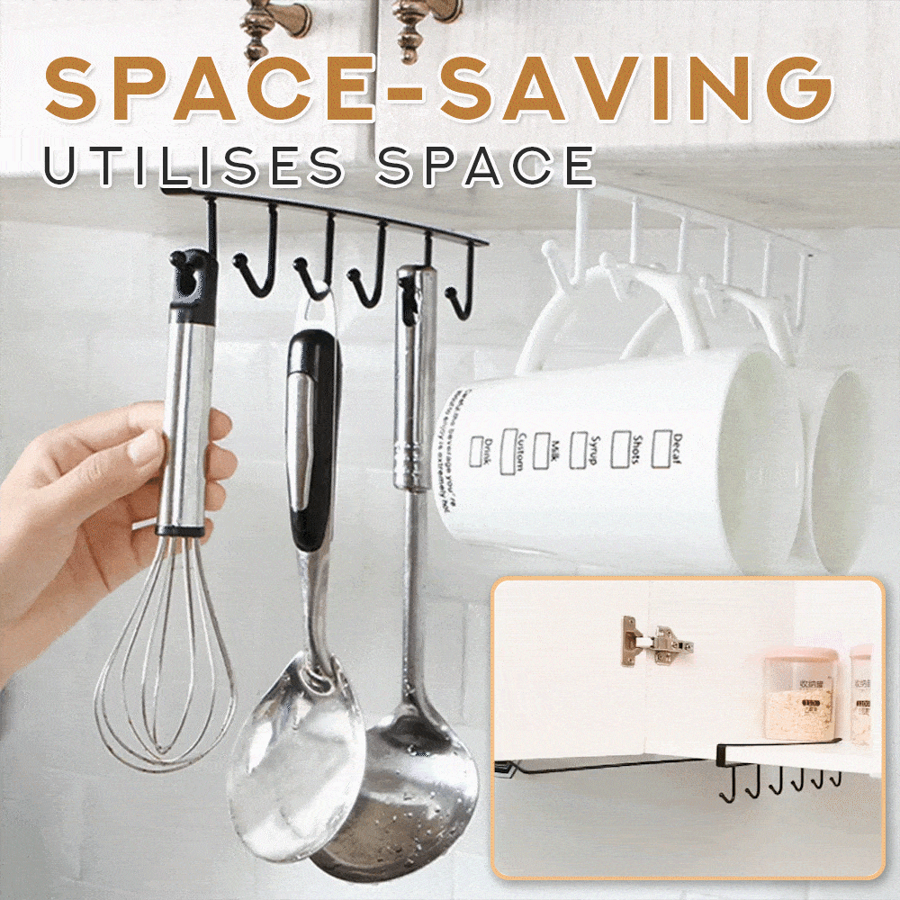 Under-Cabinet Hanger Rack