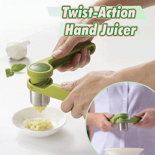 Twist-Action Hand Juicer