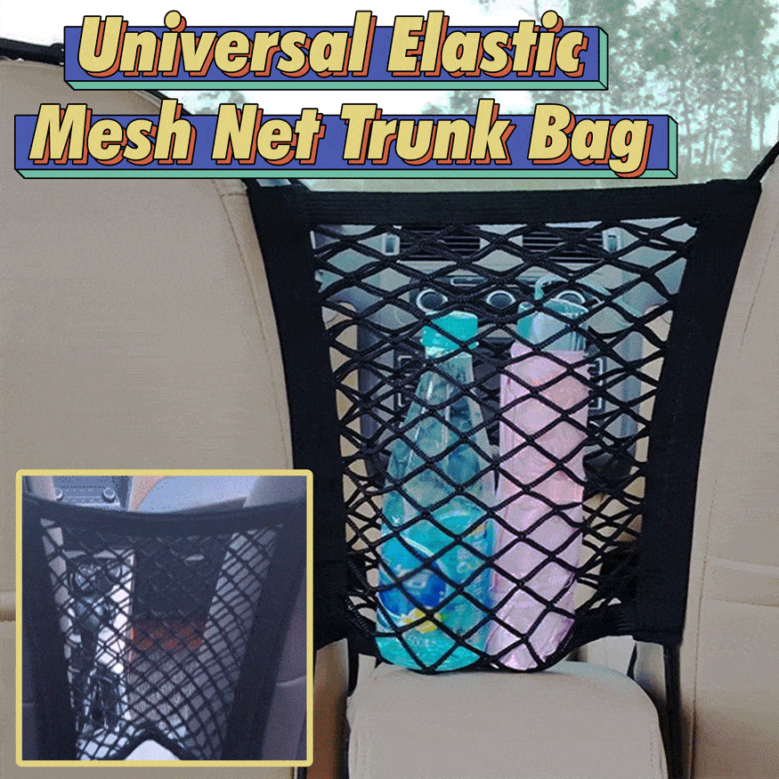 Universal Elastic Mesh Net Trunk Bag