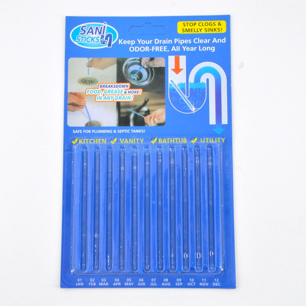 Drain Cleaning Sanitation Sticks