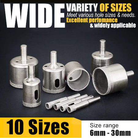 Hardy Hole Drilling Bits Set