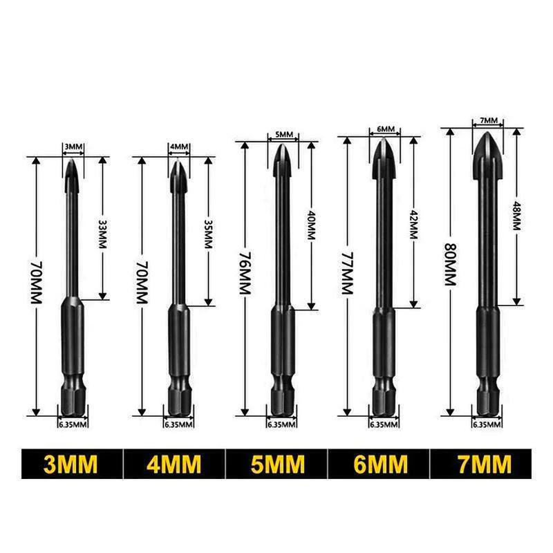 Efficient Universal Drilling Tool (3-7MM)